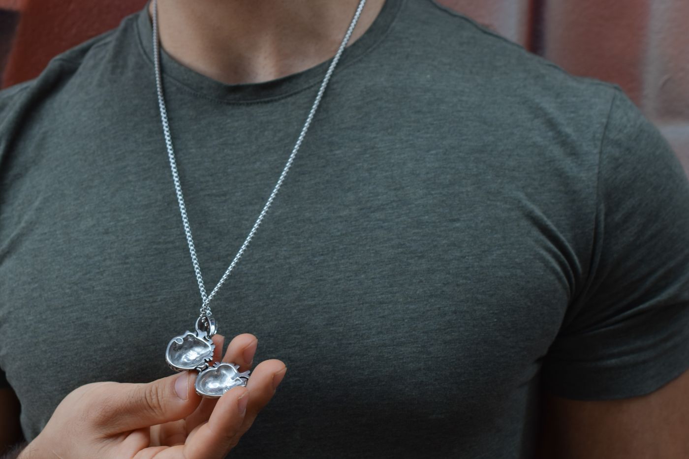 B4B Medaillon Hart Ketting Sky Juwelier